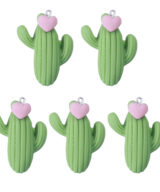 sieraden maken bedels hanger cactus