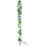 keycord lanyard planten groen met telefooncord