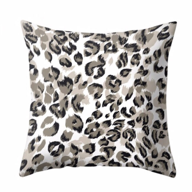 pillow leopard print
