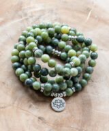 armband meditatie yoga lotus groen