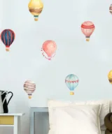 muurstickers luchtballon