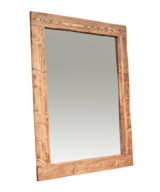 spiegel walnoot van hout gemaakt