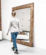 spiegel houten lijst staand