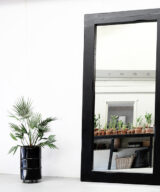 spiegel houten lijst zwart voor in huis
