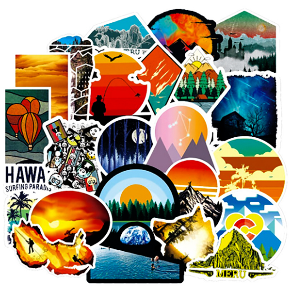 laptop stickers reizen