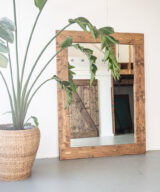handgemaakt spiegel lijst hout