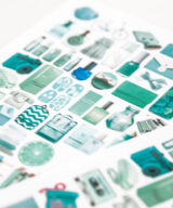 stickers turquoise
