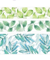 washi tape leafs