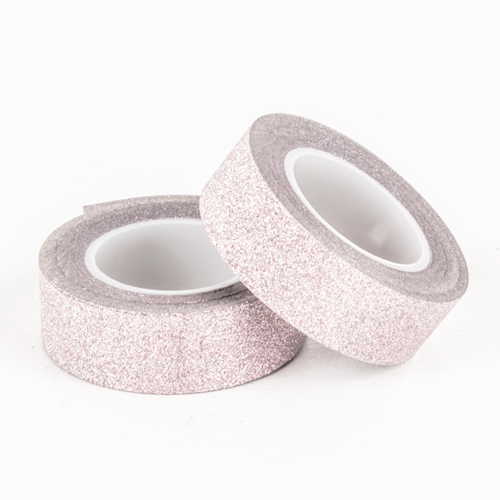 washi tape glitter roze
