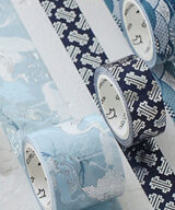 washi tape blauw