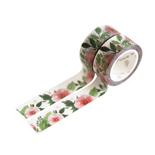 washi tape bloemen