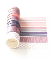 washi tape roze paars