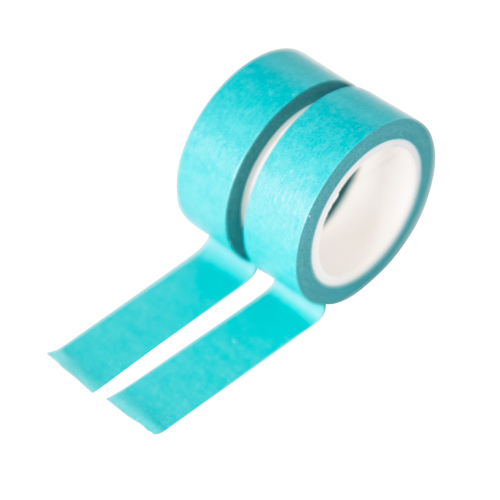 washi tape turquoise