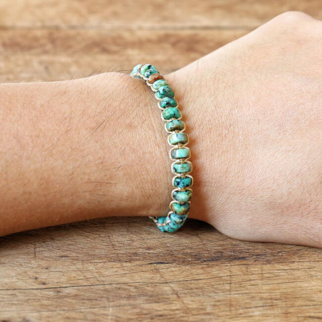 herenarmband marama African turquoise