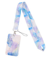 keycord watercolor blue