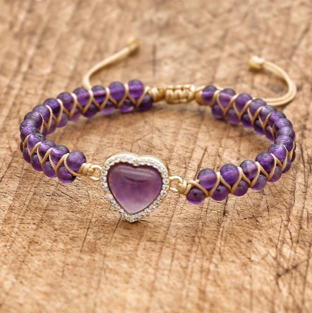 armband heart purple.2