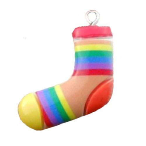hanger gekleurde sokken