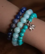 armband turquoise olifantje