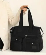 schoudertas zwart handbagage