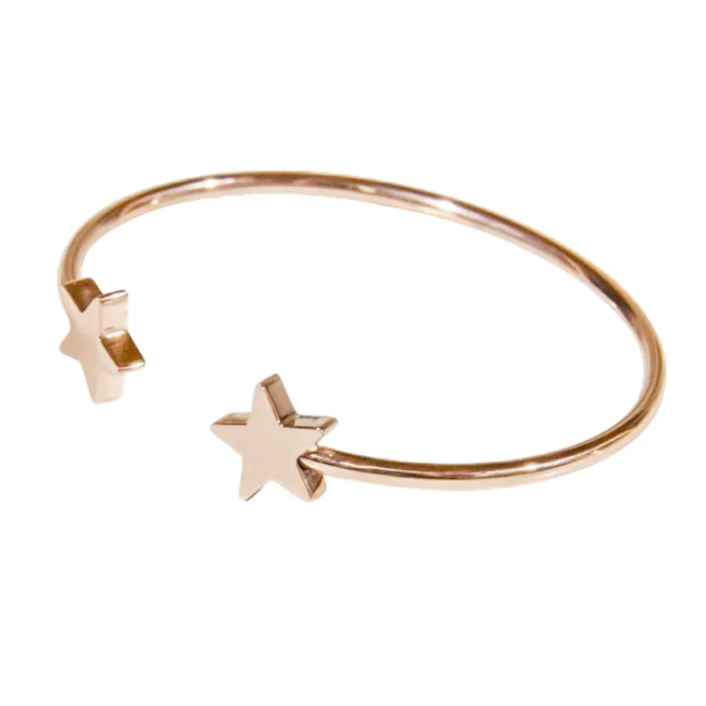 armband stars rosè goud