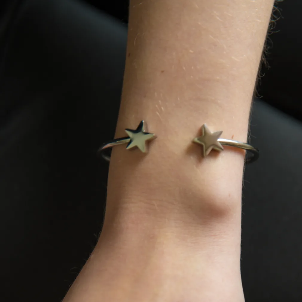 armband stars zilver