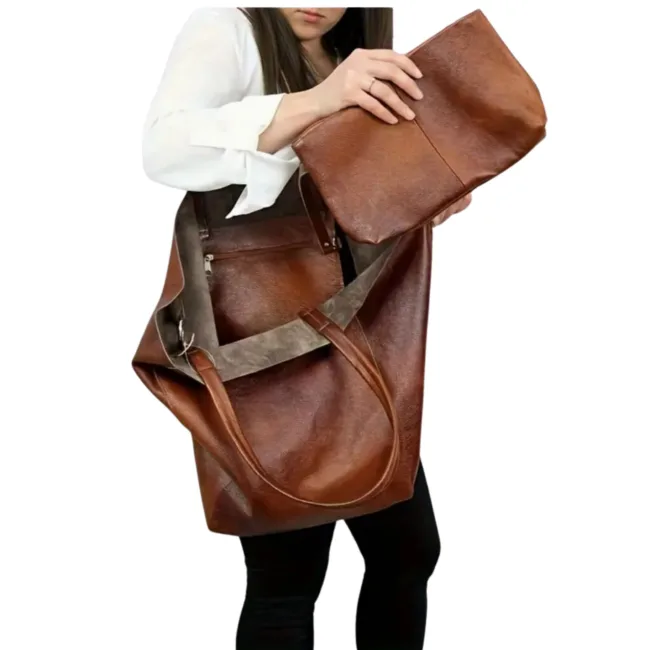 tassenset elin bruin