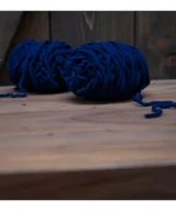 dikke chunky wol voor haken donkerblauw