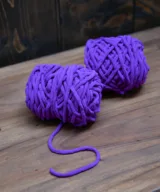 chunky wol voor haken paars