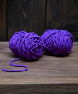 chunky wol voor haken paars