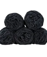 chunky wol zwart voor haken