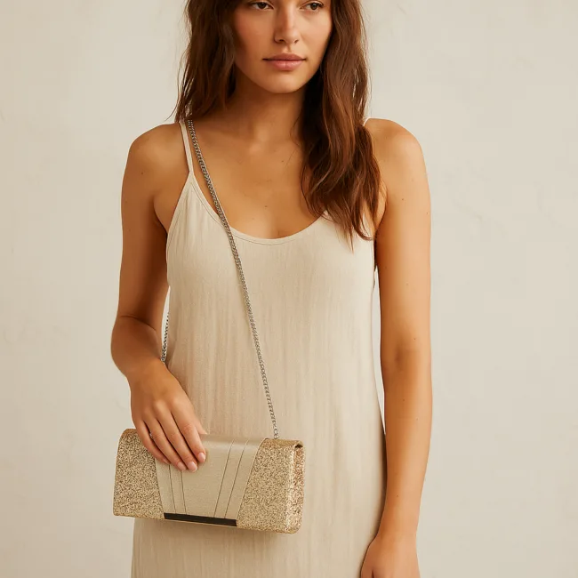 schoudertas maxime goud