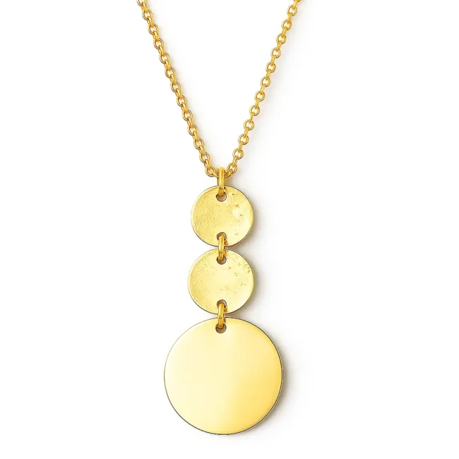 ketting cirkels goud