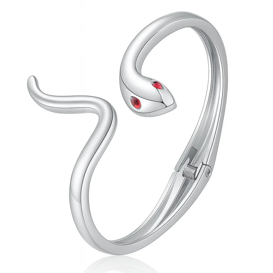 armband slang zilver 1 armband slang zilver