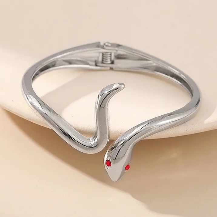 armband slang zilver 3 armband slang zilver