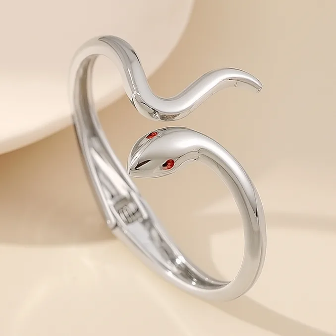 armband slang zilver 2 armband slang zilver