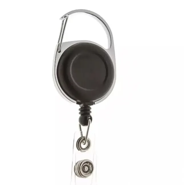 Badgehouder Zwart Metaal