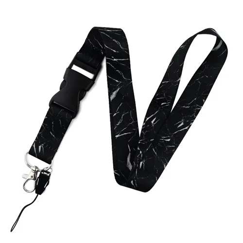 Keycord Black Marble