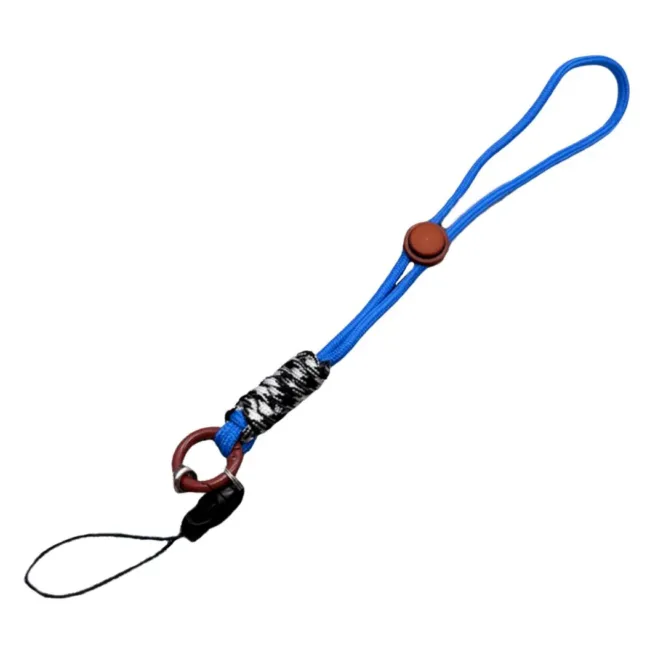 Keycord Blauw-Bruin