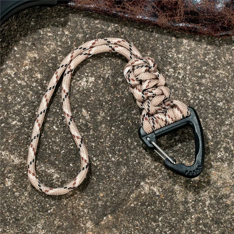 keycord haak-clipsluiting zand 4 keycord clipsluiting zand