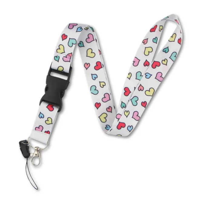 Keycord Colorful Hearts Wit