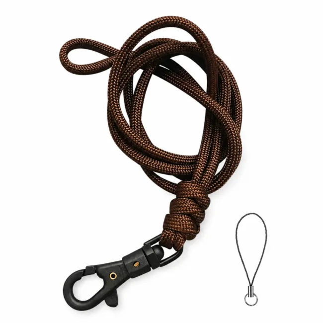 keycord bruin geknoopt