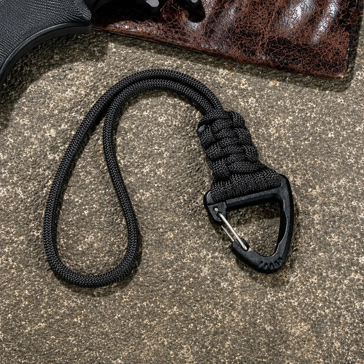 keycord haak-clipsluiting zwart 3 keycord haak clipsluiting zwart