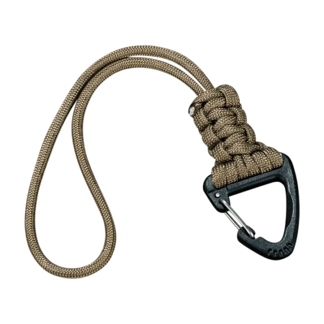 Keycord Haak-Clipsluiting Khaki
