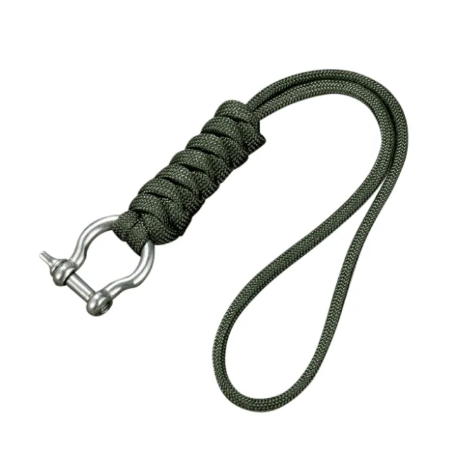 Keycord Harpsluiting Donkergroen