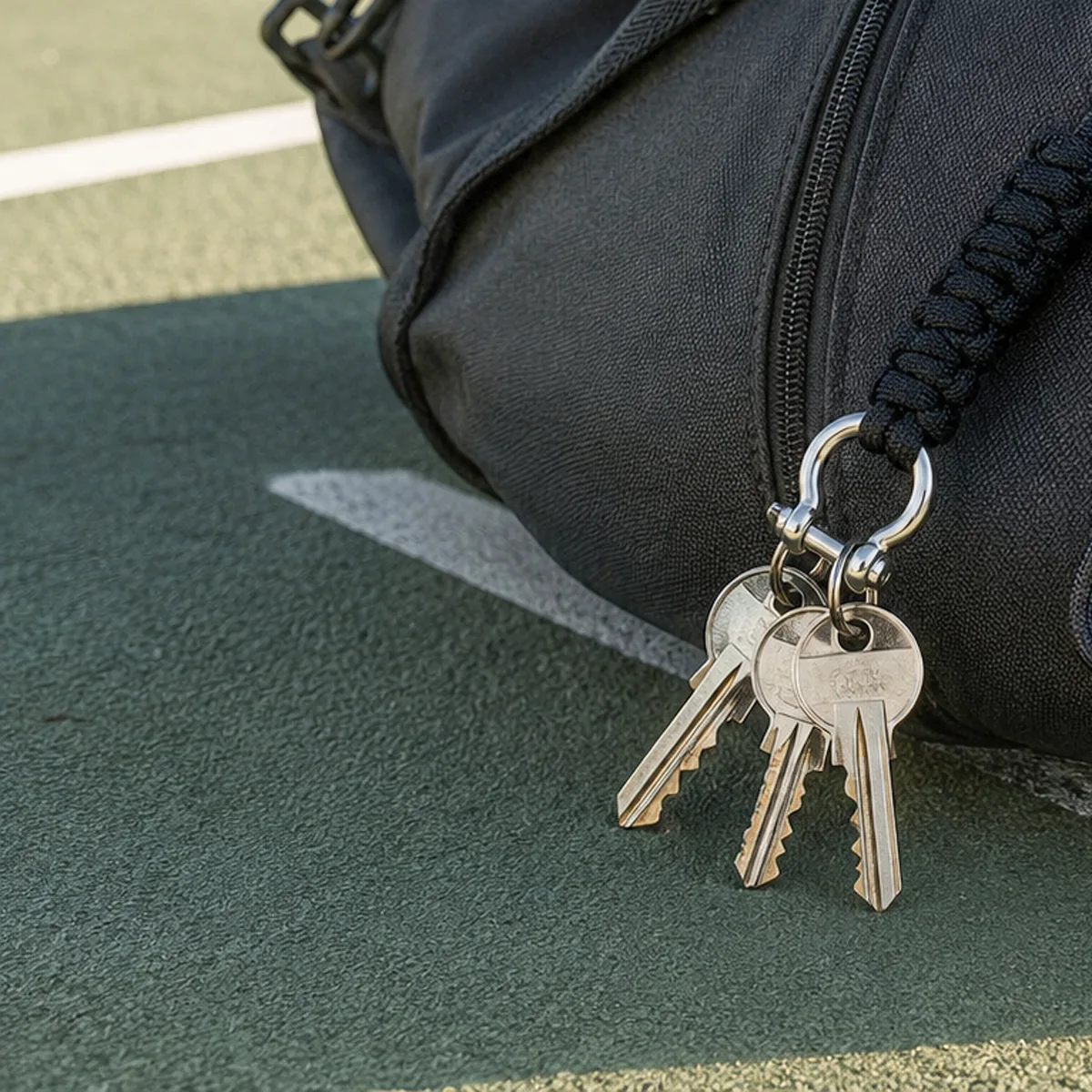 keycord harpsluiting zwart 3 keycord harpsluiting zwart