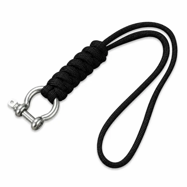 keycord harpsluiting zwart