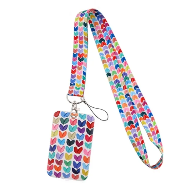 Keycord met Pashouder Hearts