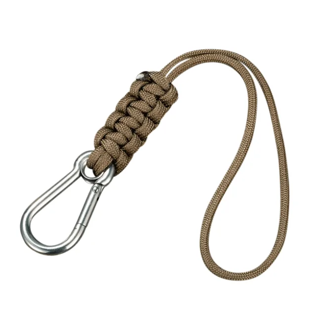 Keycord Karabijnhaak Khaki