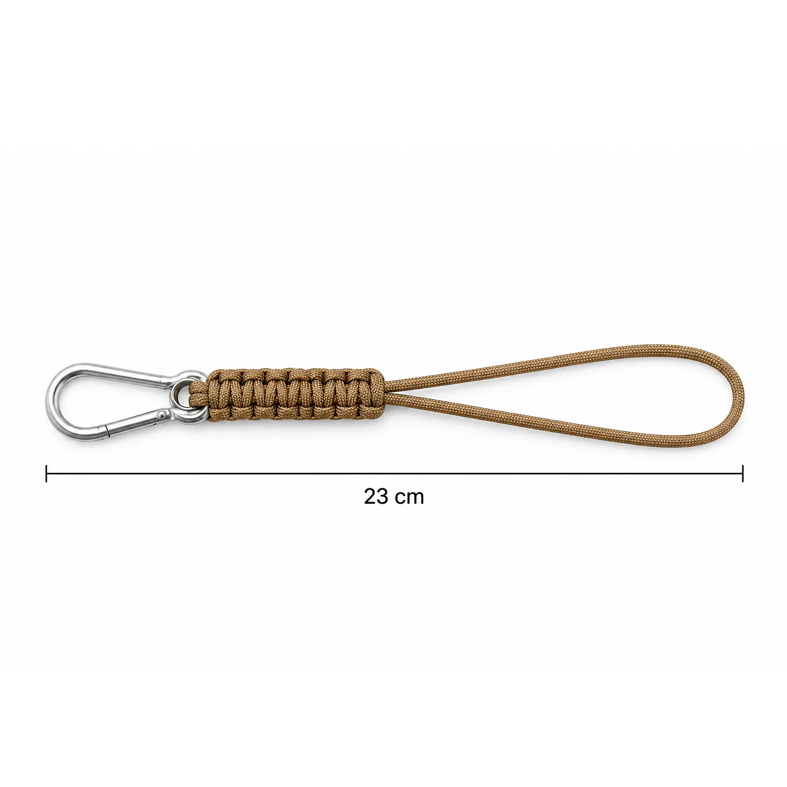 keycord karabijnhaak khaki 2 keycord karabijnhaak khaki