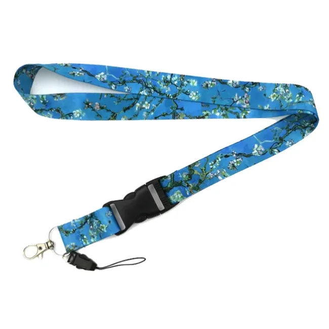 Keycord Kersenbloesem Blauw